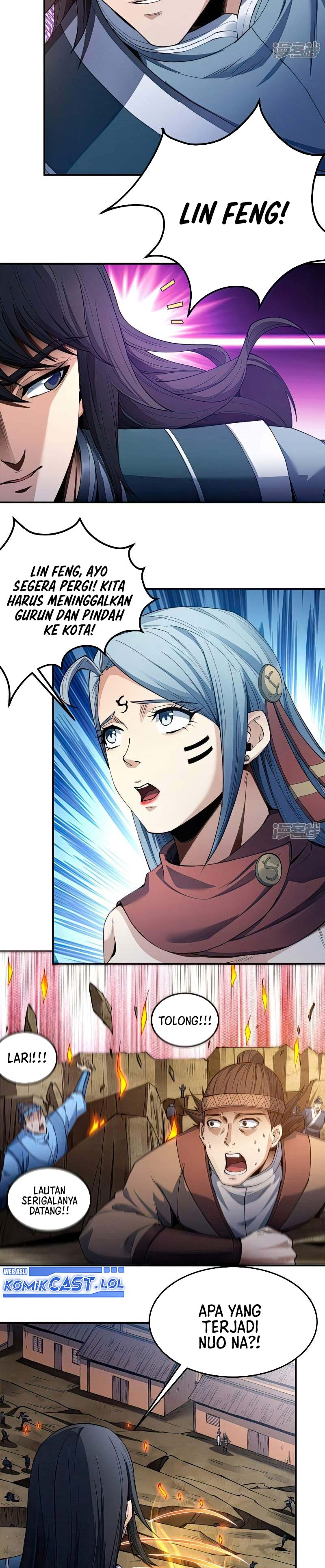 God of Martial Arts chapter 587